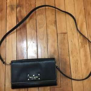 Kate spade cross body wallet